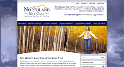 Desktop Screenshot of northlandeyecare.com